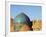 Necropolis in Central, Part of the Shah-I-Zinda Mausoleum, Shah-I-Zinda, Samarkand, Uzbekistan-Anthony Asael-Framed Photographic Print