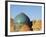 Necropolis in Central, Part of the Shah-I-Zinda Mausoleum, Shah-I-Zinda, Samarkand, Uzbekistan-Anthony Asael-Framed Photographic Print