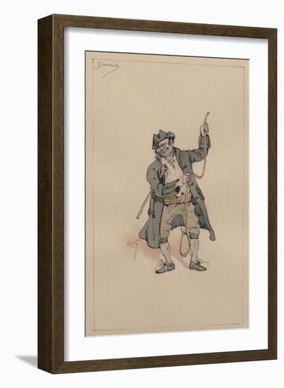 Ned Dennis, C.1920s-Joseph Clayton Clarke-Framed Giclee Print