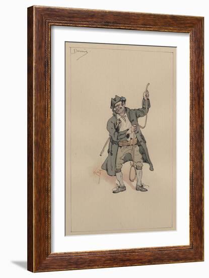 Ned Dennis, C.1920s-Joseph Clayton Clarke-Framed Giclee Print