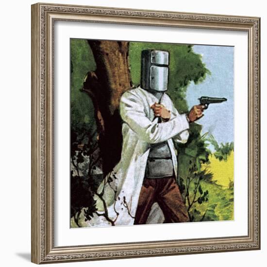 Ned Kelly-English School-Framed Giclee Print