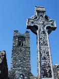 High Cross, Church of Slane Friary, County Meath, Leinster, Republic of Ireland (Eire), Europe-Nedra Westwater-Photographic Print