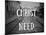 Need Christ-Gail Peck-Mounted Photo
