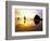 Needles and Haystack at Sunset, Cannon Beach, Oregon, USA-Darrell Gulin-Framed Photographic Print