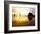 Needles and Haystack at Sunset, Cannon Beach, Oregon, USA-Darrell Gulin-Framed Photographic Print