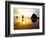 Needles and Haystack at Sunset, Cannon Beach, Oregon, USA-Darrell Gulin-Framed Photographic Print