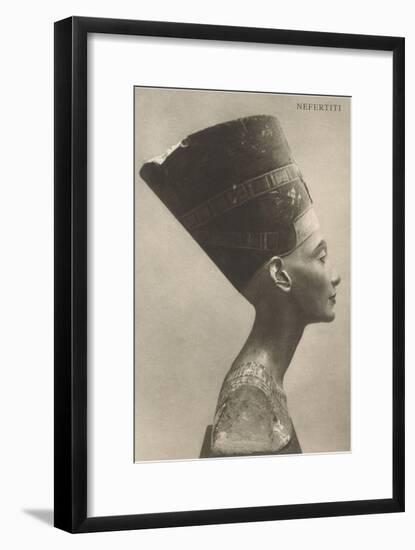 Nefertiti Bust-null-Framed Art Print