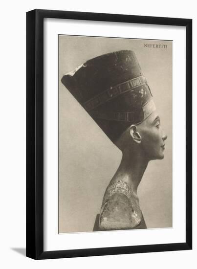 Nefertiti Bust-null-Framed Art Print