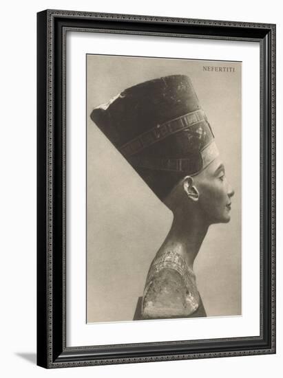 Nefertiti Bust-null-Framed Art Print