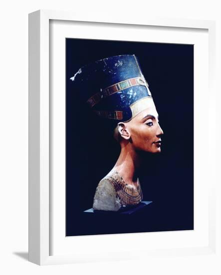 Nefertiti, Egyptian Queen and Consort of Akhenaten, 14th Century Bc-null-Framed Photographic Print