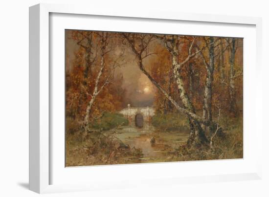 Neglected Park, 1883-Juli Julievich Klever-Framed Giclee Print