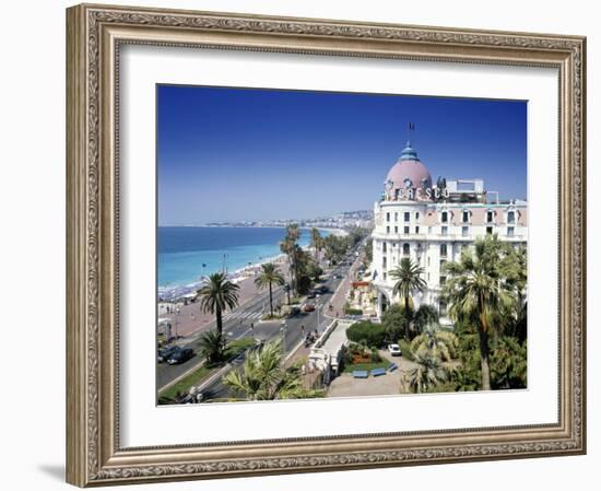 Negresco Hotel, Nice, Cote d'Azur, France-Gavin Hellier-Framed Photographic Print