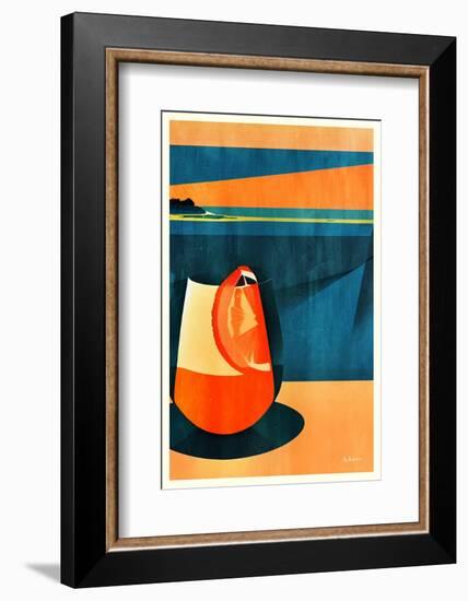 Negroni at Sunset-Bo Anderson-Framed Photographic Print