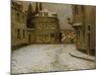 Neige, Montmartre-Henri Eugene Augustin Le Sidaner-Mounted Giclee Print