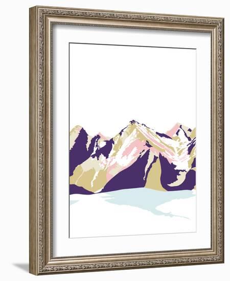 Neige sur Jura-Myriam Tebbakha-Framed Giclee Print