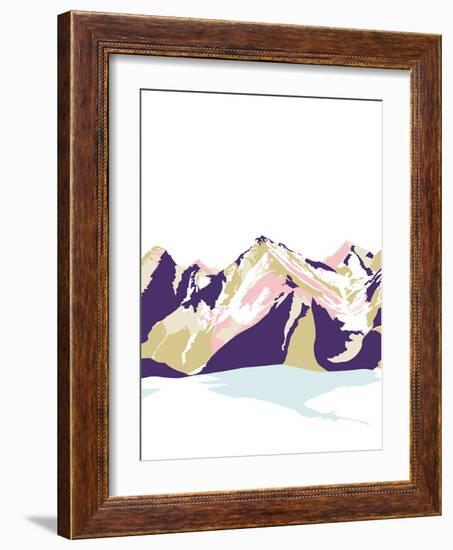 Neige sur Jura-Myriam Tebbakha-Framed Giclee Print