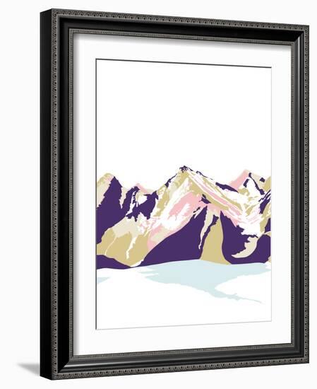 Neige sur Jura-Myriam Tebbakha-Framed Giclee Print