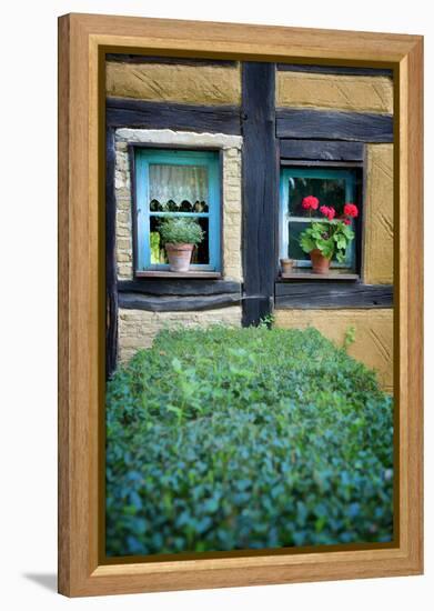 Neighbor Window-Philippe Sainte-Laudy-Framed Premier Image Canvas