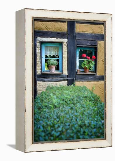 Neighbor Window-Philippe Sainte-Laudy-Framed Premier Image Canvas