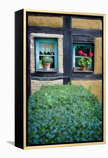 Neighbor Window-Philippe Sainte-Laudy-Framed Premier Image Canvas