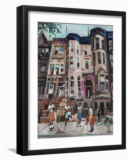 Neighborhood Games 1-P Studio-Framed Art Print