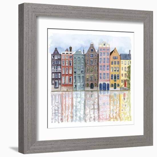 Neighborhood I-Grace Popp-Framed Art Print