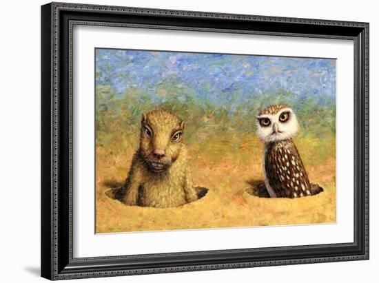 Neighbors-James W Johnson-Framed Giclee Print