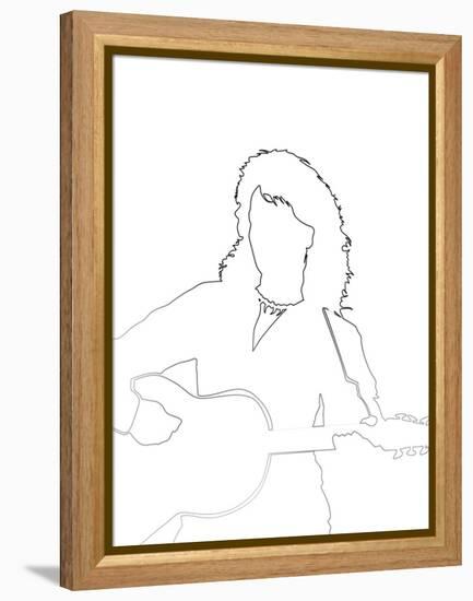 Neil Diamond-Logan Huxley-Framed Stretched Canvas