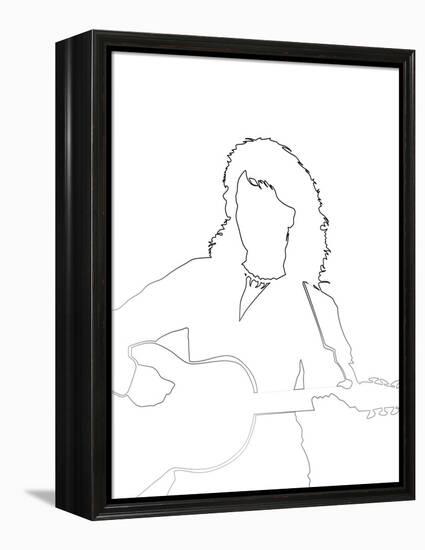 Neil Diamond-Logan Huxley-Framed Stretched Canvas