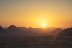 Tourist at Wadi Rum, Jordan, Middle East-Neil Farrin-Photographic Print