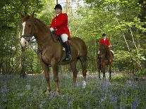 Two Mounted Huntsmen in Forest-Neil Guegan-Photographic Print