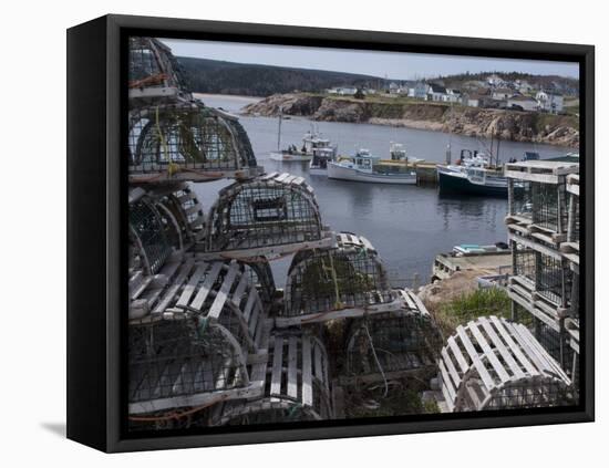 Neil's Harbour, Cape Breton, Nova Scotia, Canada, North America-Ethel Davies-Framed Premier Image Canvas