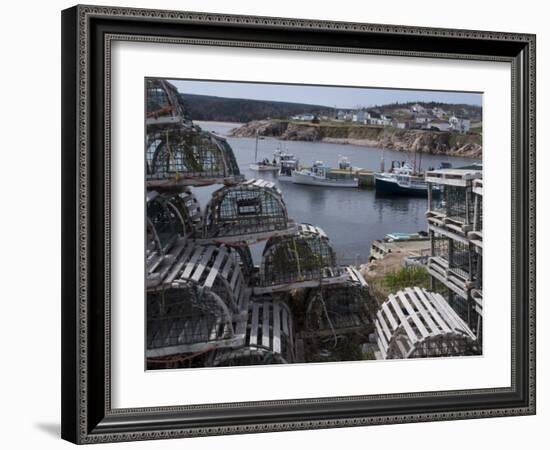 Neil's Harbour, Cape Breton, Nova Scotia, Canada, North America-Ethel Davies-Framed Photographic Print