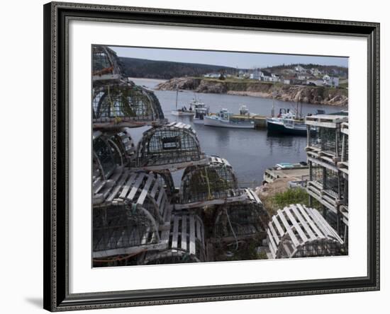 Neil's Harbour, Cape Breton, Nova Scotia, Canada, North America-Ethel Davies-Framed Photographic Print