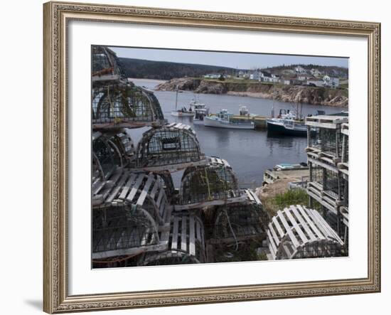 Neil's Harbour, Cape Breton, Nova Scotia, Canada, North America-Ethel Davies-Framed Photographic Print