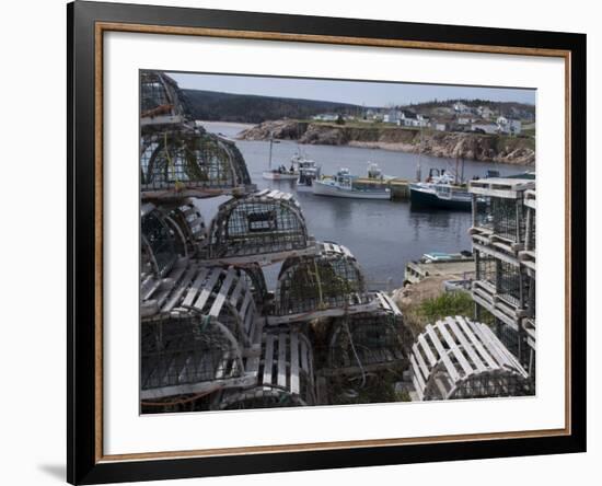 Neil's Harbour, Cape Breton, Nova Scotia, Canada, North America-Ethel Davies-Framed Photographic Print