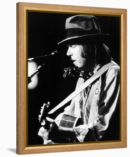 Neil Young-null-Framed Stretched Canvas