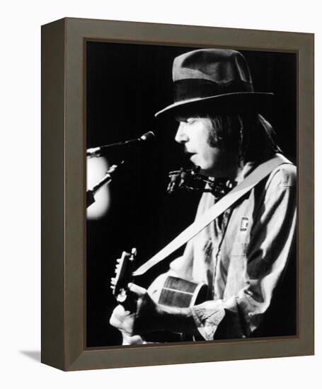 Neil Young-null-Framed Stretched Canvas