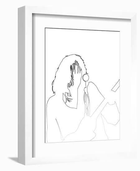Neil Young-Logan Huxley-Framed Art Print