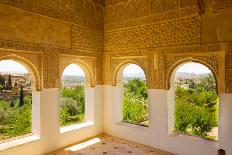 Mosaic At The Alhambra, Granada, Spain-neirfy-Photographic Print