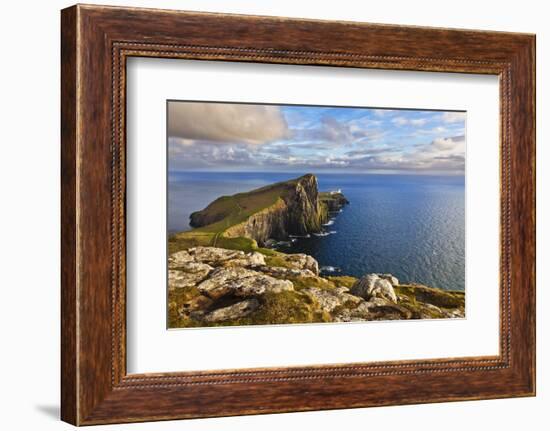 Neist Point and Lighthouse-Neale Clark-Framed Photographic Print