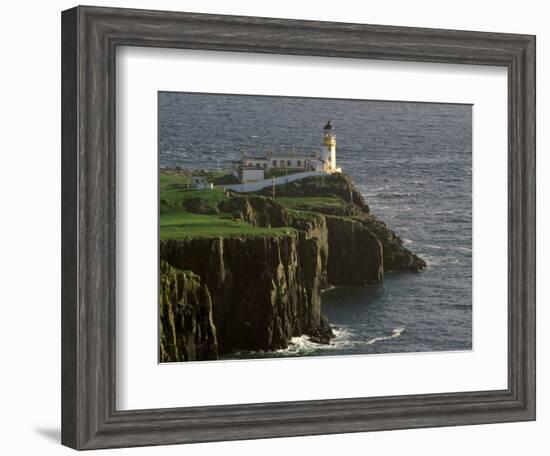 Neist Point Lighthouse, Isle of Skye, Scotland-Gavriel Jecan-Framed Photographic Print