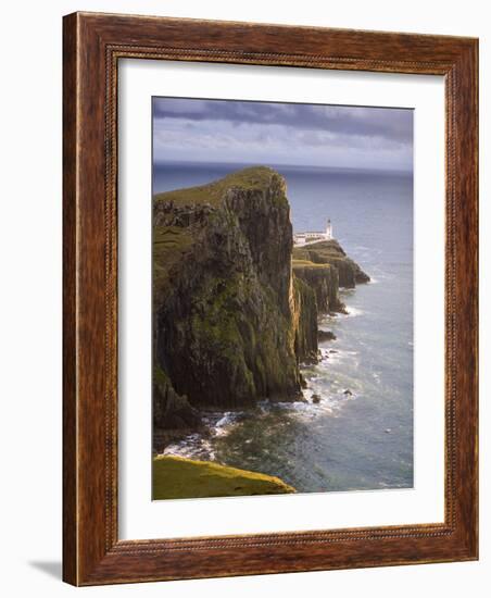 Neist Point Lighthouse, Neist Point, Isle of Skye, Scotland-Gavin Hellier-Framed Photographic Print