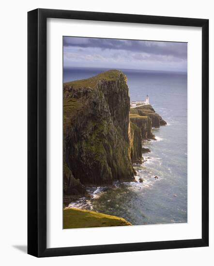 Neist Point Lighthouse, Neist Point, Isle of Skye, Scotland-Gavin Hellier-Framed Photographic Print