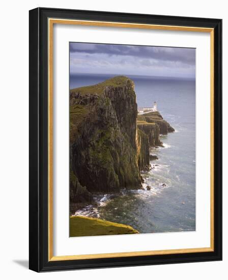 Neist Point Lighthouse, Neist Point, Isle of Skye, Scotland-Gavin Hellier-Framed Photographic Print