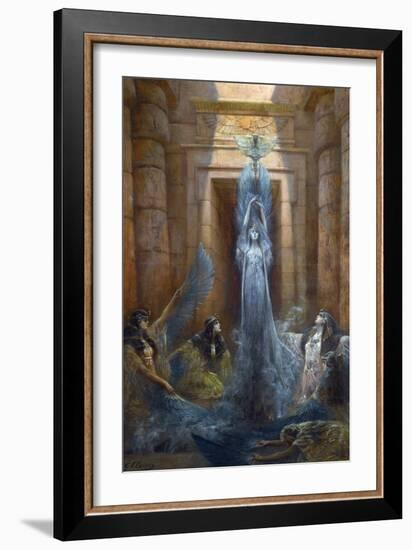 Neith (Ou Neit) - the Godess Neith P- Peinture De Georges Clairin (1843-1919), - Oil on Canvas, 139-Georges Clairin-Framed Giclee Print