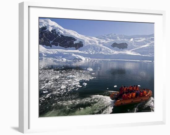 Neko Harbor, Gerlache Strait, Antarctic Peninsula, Antarctica, Polar Regions-Sergio Pitamitz-Framed Photographic Print