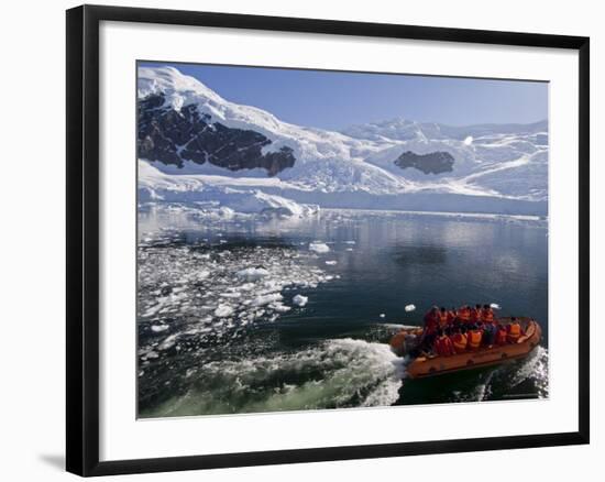 Neko Harbor, Gerlache Strait, Antarctic Peninsula, Antarctica, Polar Regions-Sergio Pitamitz-Framed Photographic Print