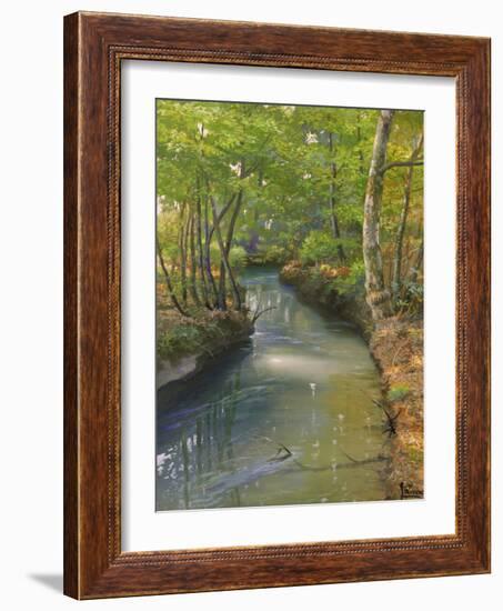 Nel bosco-Adriano Galasso-Framed Art Print