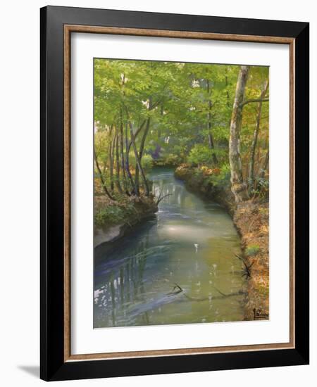 Nel bosco-Adriano Galasso-Framed Art Print